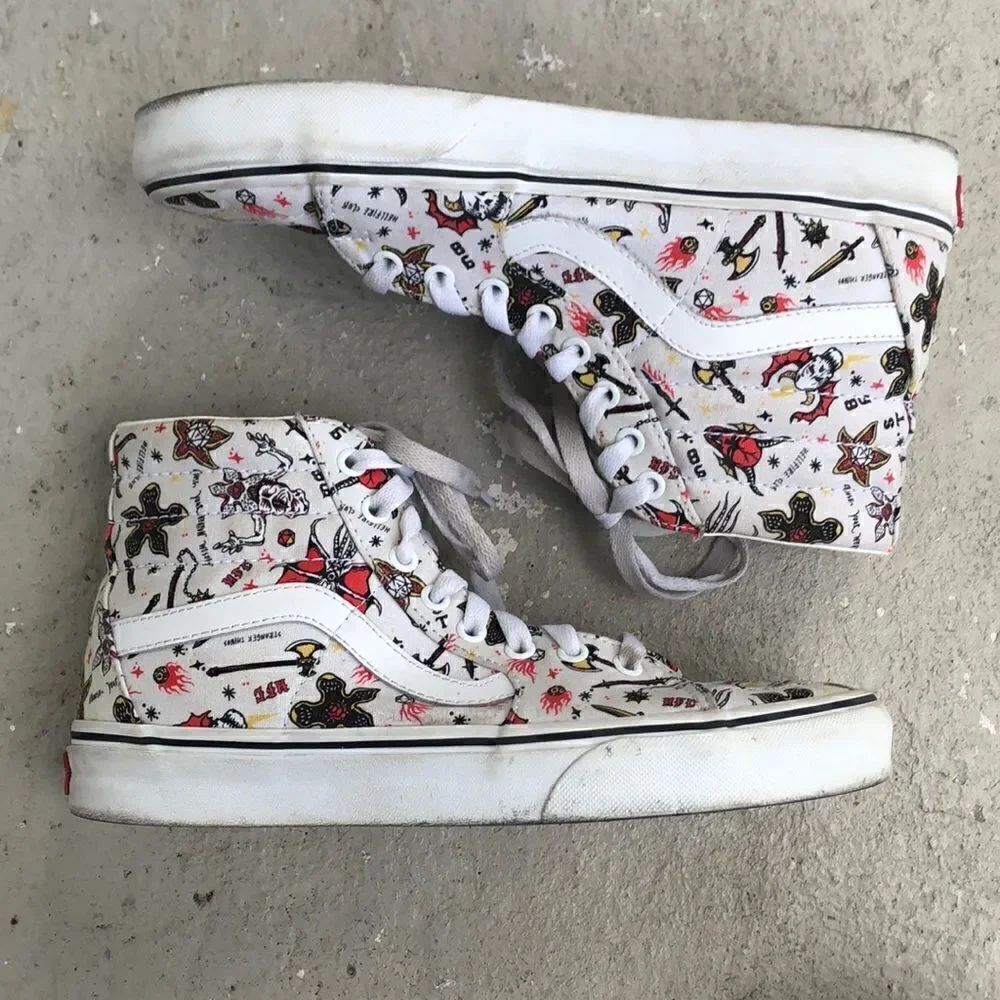 Vans Stranger Things high tops